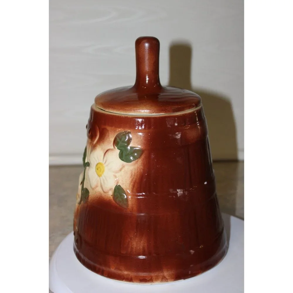 Cookie Jar - American Bisque - Butter Churn